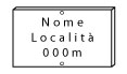 Tabella segnavia per itinerari escursionistici di lunga percorrenza
