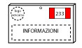 Tabella segnavia per itinerari escursionistici di lunga percorrenza